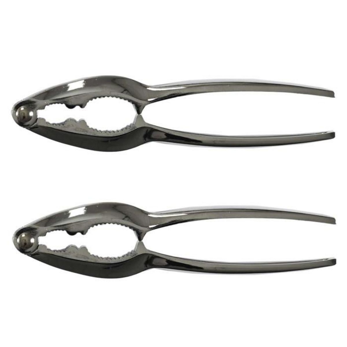 Paris Prix Coffret Dégustation Crustacés  10 Pièces  15cm Argent