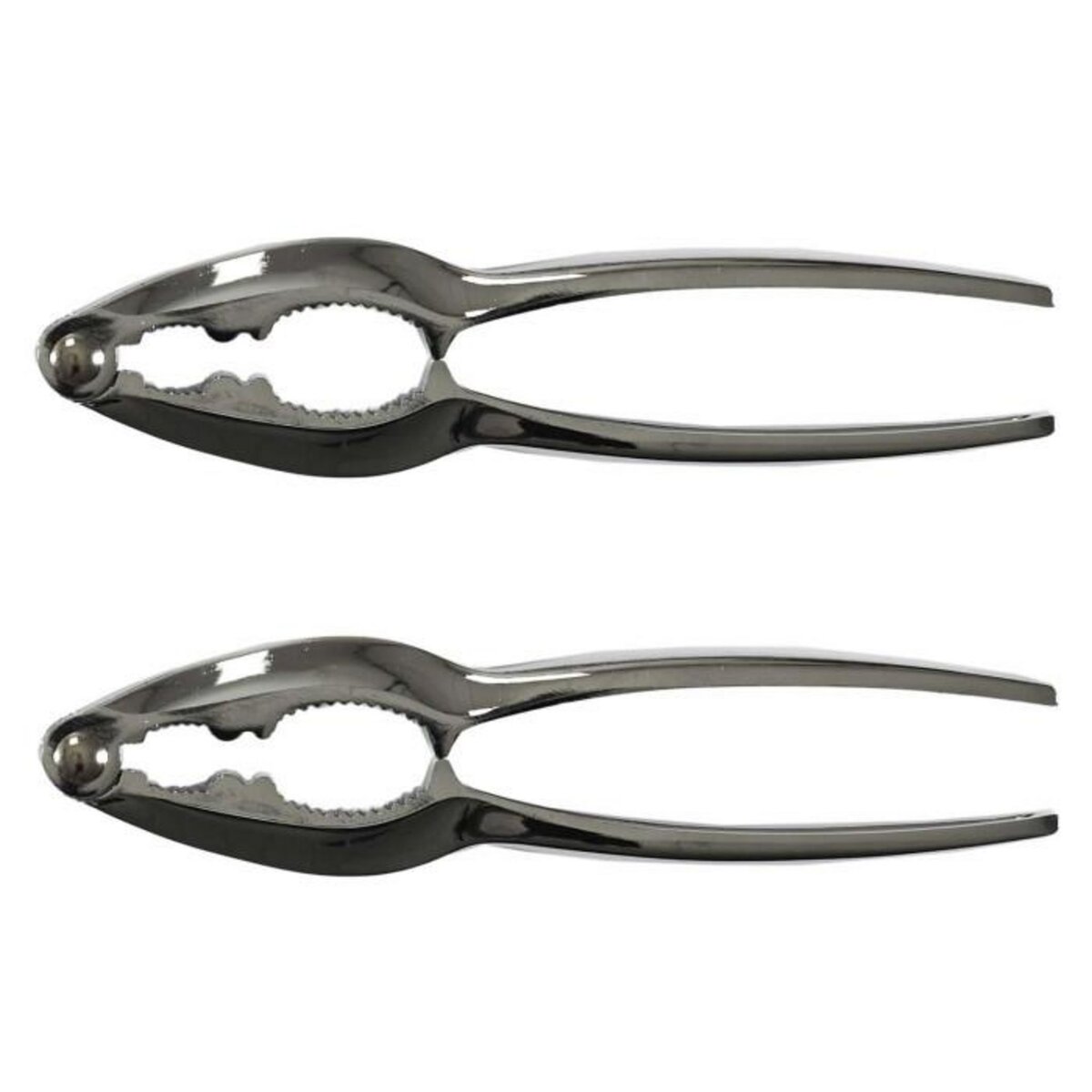 Paris Prix Coffret Dégustation Crustacés  10 Pièces  15cm Argent