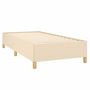 Voir la diapositive 4 : VIDAXL Cadre de lit sans matelas creme 80x200 cm tissu