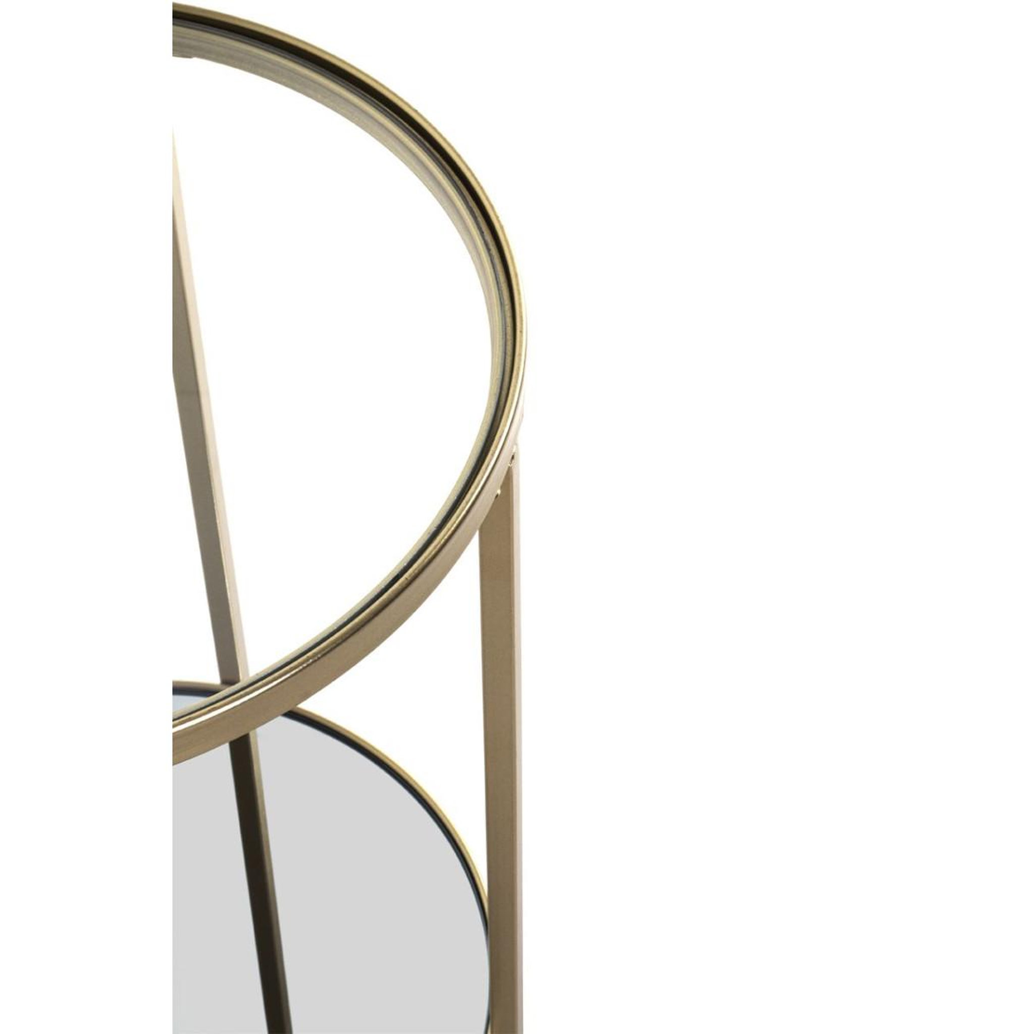 Voir la diapositive 3 : Paris Prix Table d'appoint design  timana  55cm or