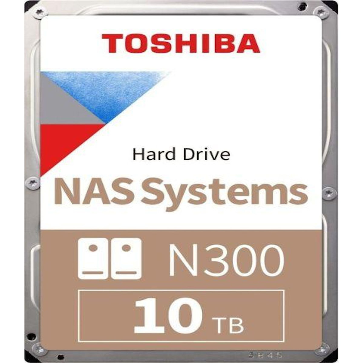 Toshiba Toshiba N300 10 To – Disque dur NAS 7200 tr/min usage continu