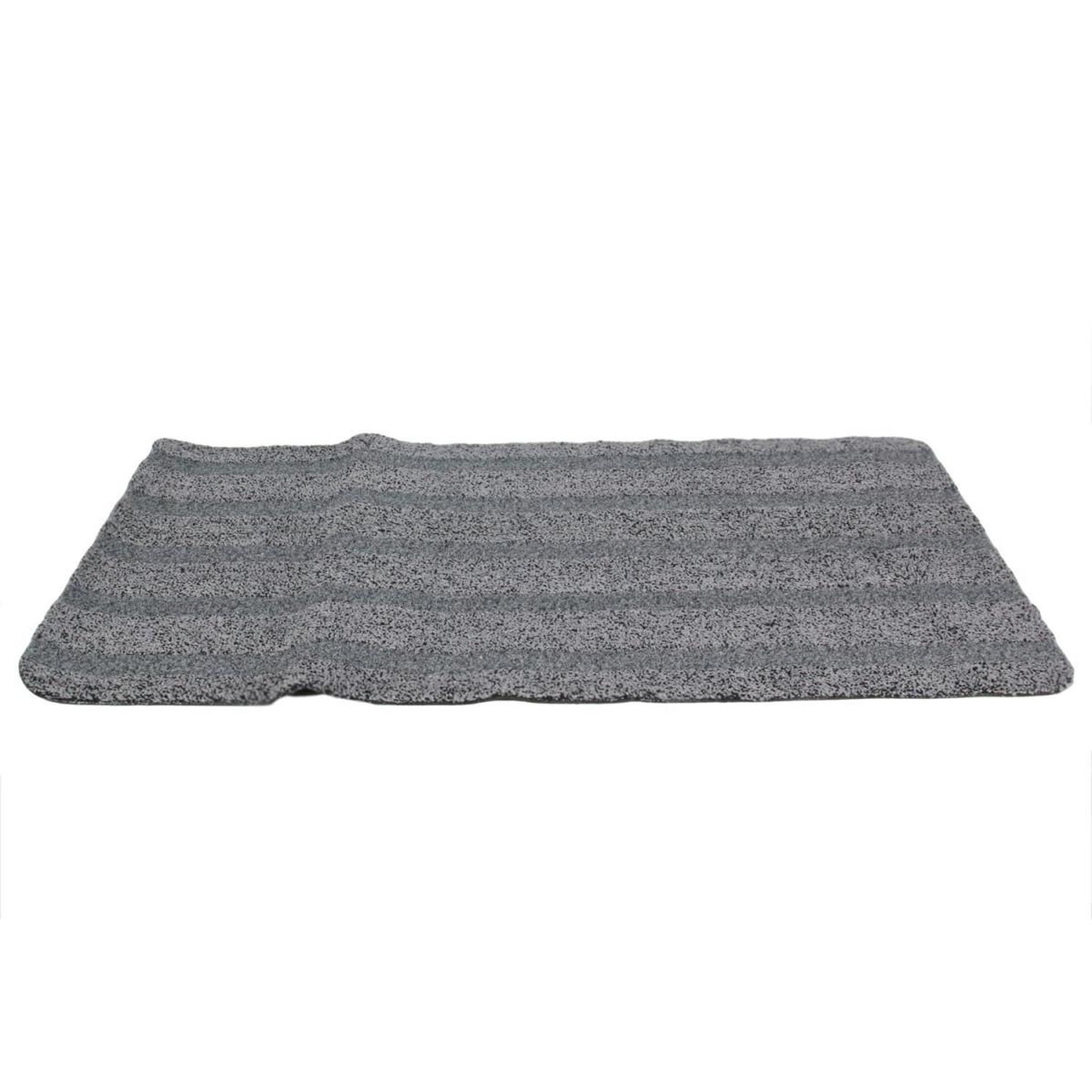 Voir la diapositive 2 : Je cherche une idee Tapis d'Entrée Anti-Dérapant  2 en 1  45x75cm Gris