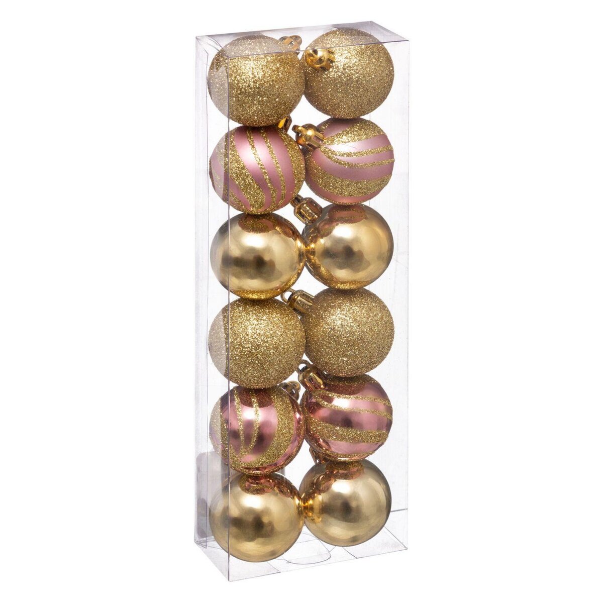 FEERIC LIGHT & CHRISTMAS Kit de décorations pour sapin de noël - 12 Pièces