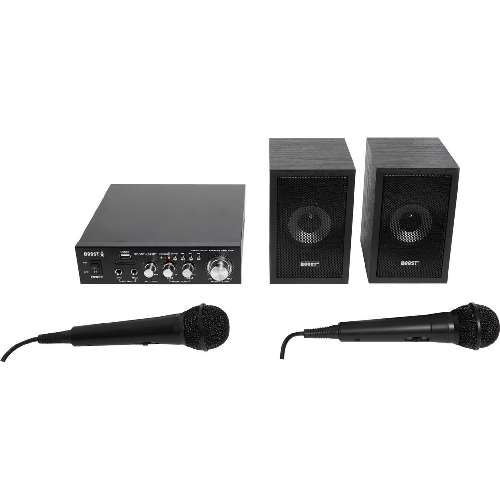 Voir la diapositive 1 : BOOST Karaoké Karaoke KS22BT