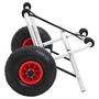 Voir la diapositive 4 : VIDAXL Chariot pour kayak pliable 45 kg aluminium