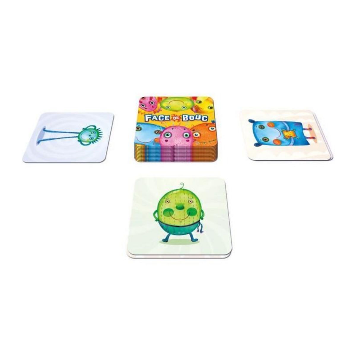 Cocktail Games face de bouc - Jeu de memoire et de creativite