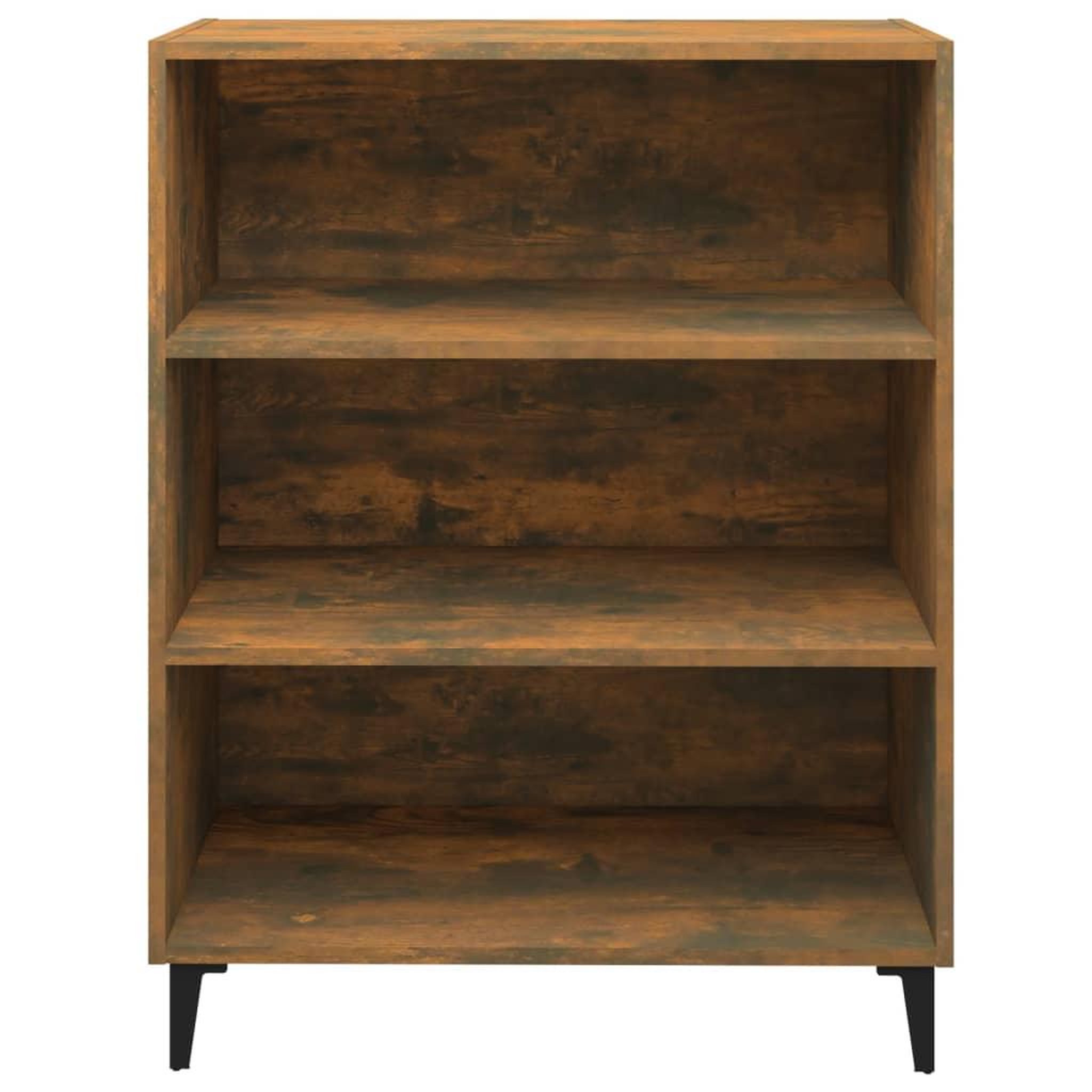 Voir la diapositive 3 : VIDAXL Buffet Chene fume 69,5x32,5x90 cm Bois d'ingenierie