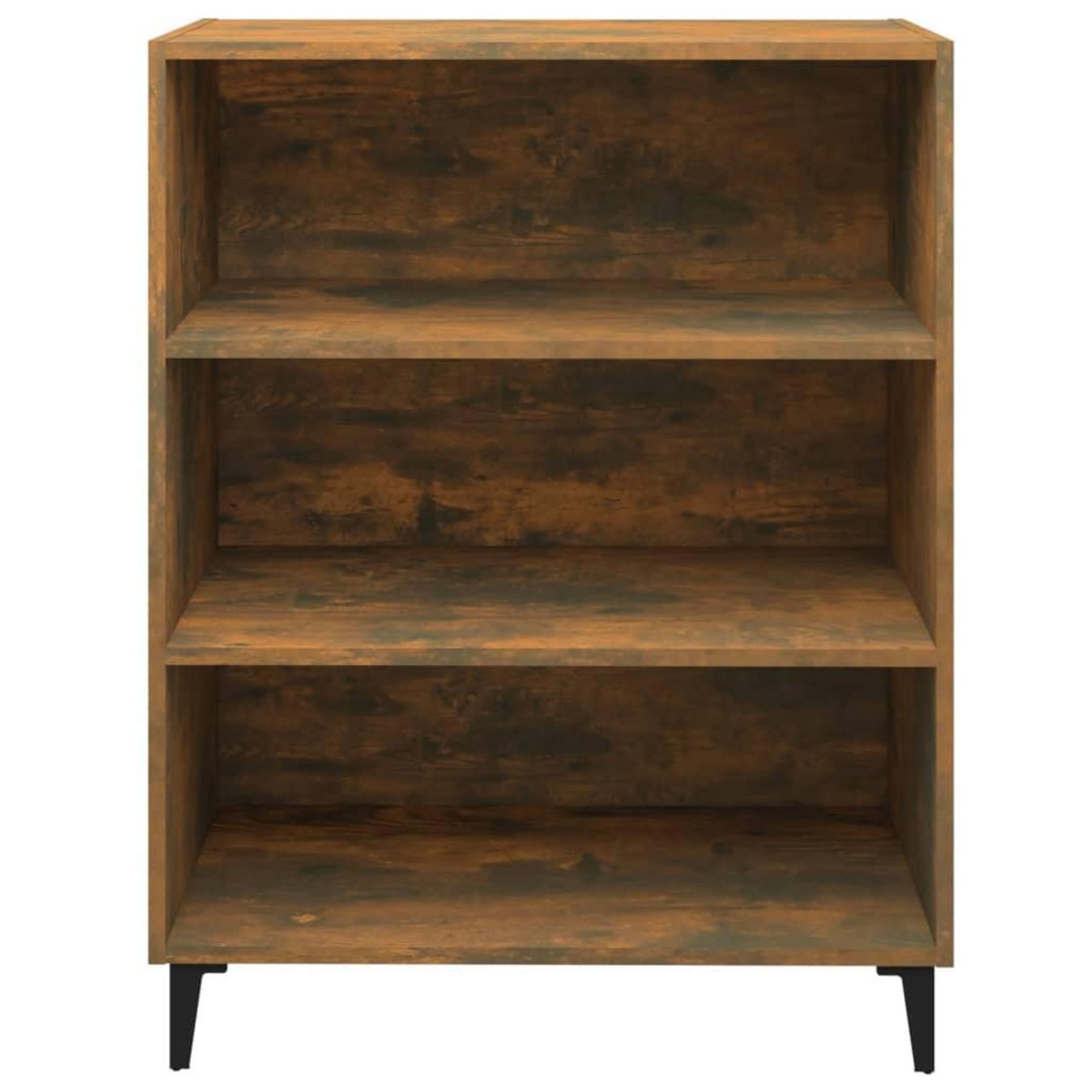 VIDAXL Buffet Chene fume 69,5x32,5x90 cm Bois d'ingenierie