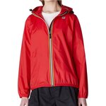 K-WAY Coupe Vent  Femme K WAY Le Vrai 3.0 Claudette. Coloris disponibles : Rouge