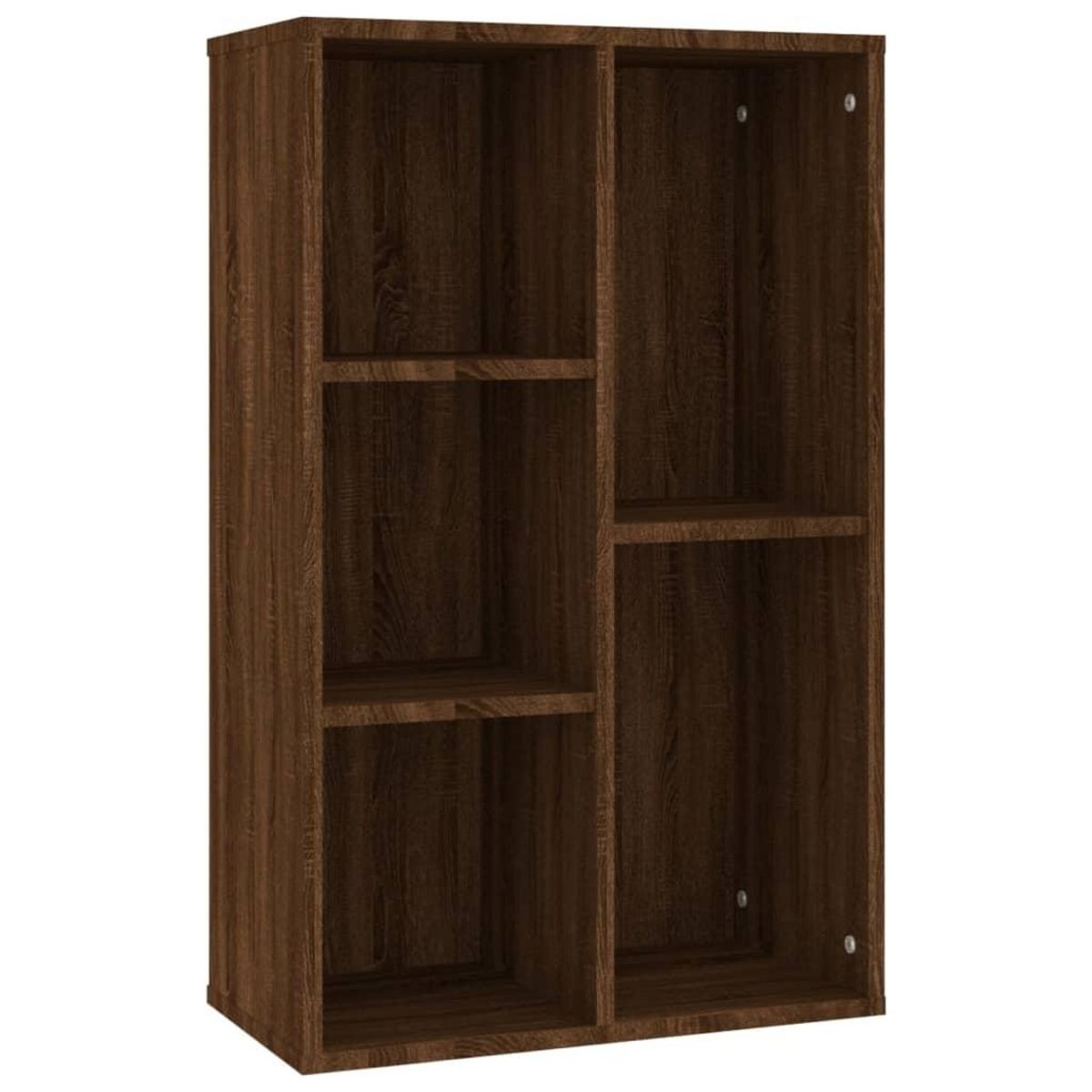 VIDAXL Bibliotheque/Buffet chene marron 50x25x80 cm bois d'ingenierie