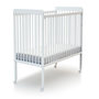 Voir la diapositive 4 : WEBABY Lit bébé coulissant en bois ESSENTIEL 60 x 120 cm