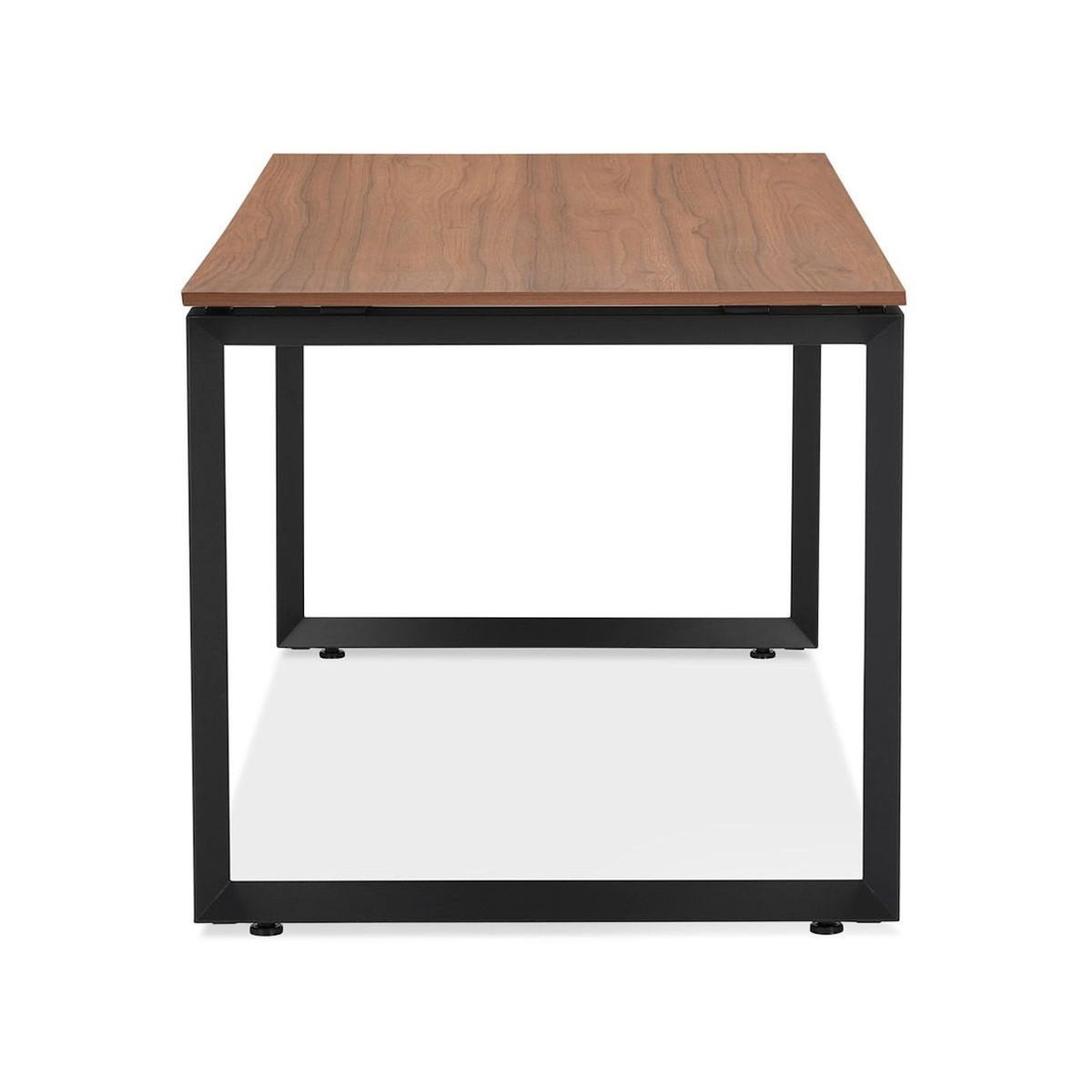 Paris Prix Bureau Design  Abigano  160cm Noyer & Noir