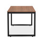 Voir la diapositive 3 : Paris Prix Bureau Design  Abigano  160cm Noyer & Noir