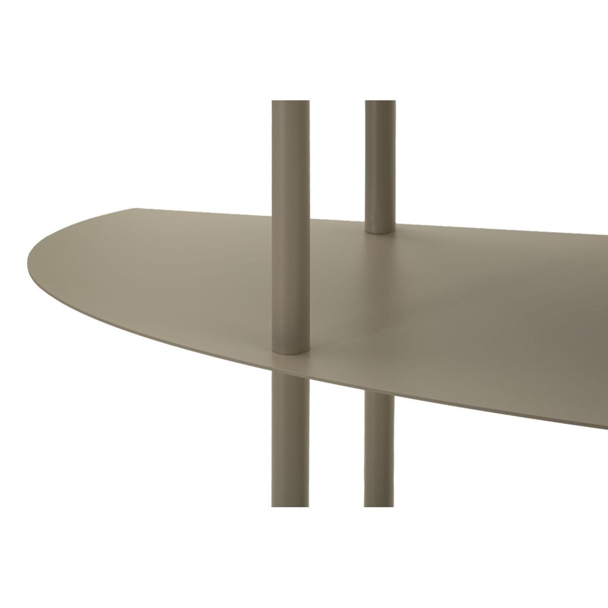 Voir la diapositive 6 : Paris Prix Console 3 Niveaux en Métal  Saturno  90cm Gris