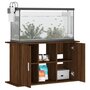 Voir la diapositive 3 : VIDAXL Support d aquarium chêne marron 101x41x58 cm bois d ingénierie