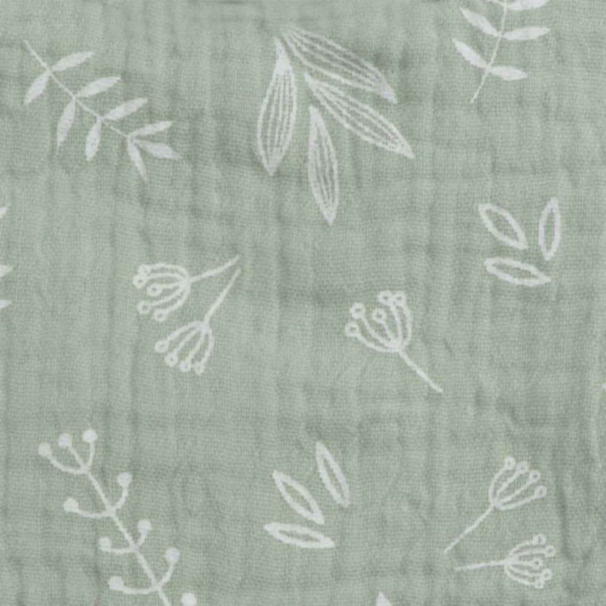 Paris Prix Couverture pour Bébé  Coton  75x75cm Vert Céladon