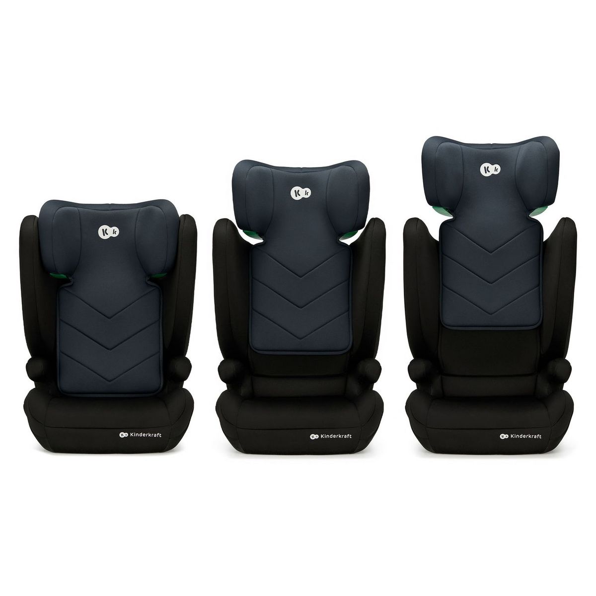 KINDERKRAFT Siège auto évolutif rehausseur 2en1 I-SPARK i-Size 100-150 cm