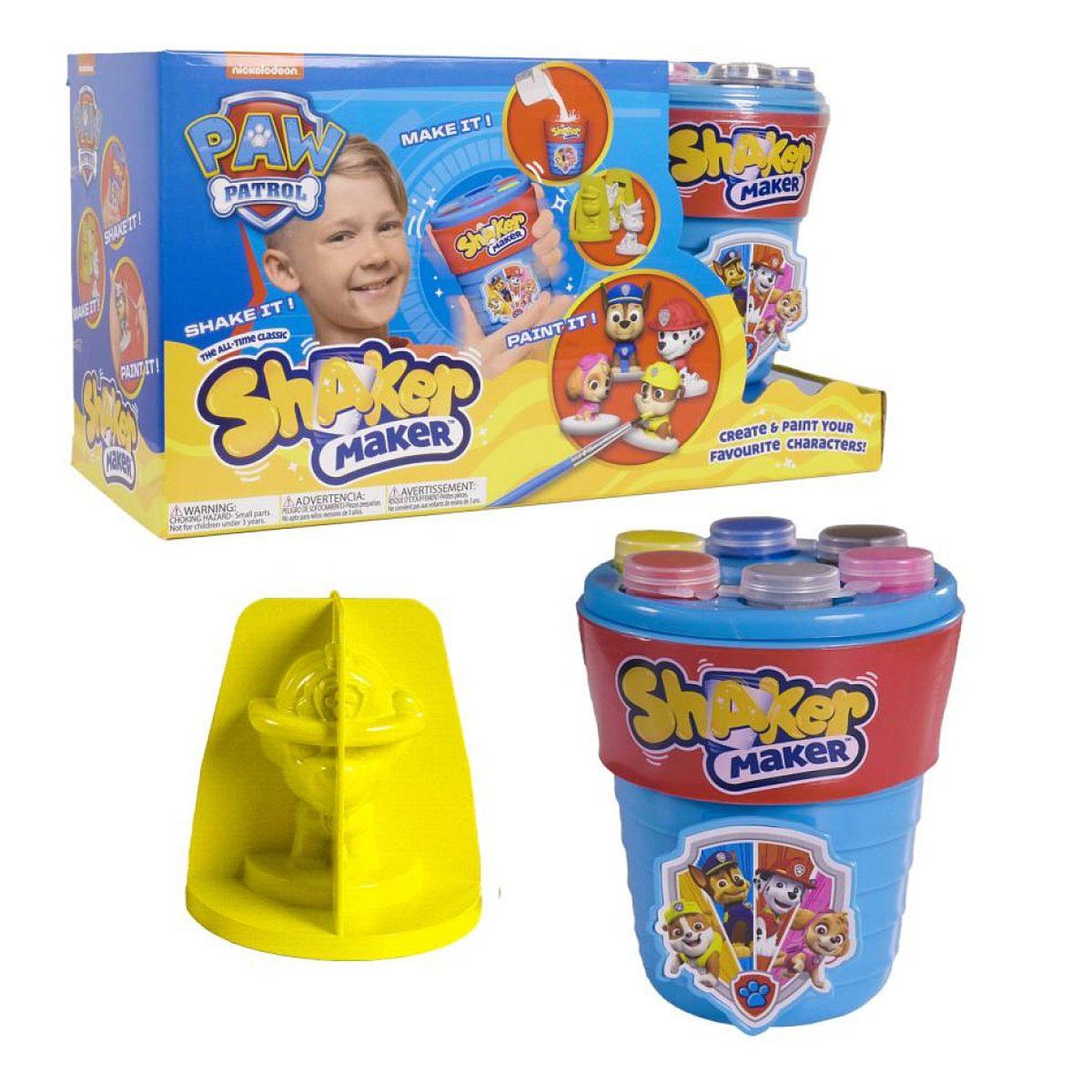 Voir la diapositive 4 : GP TOYS Shaker maker - la pat patrouille - kit de modelage pat patrouille