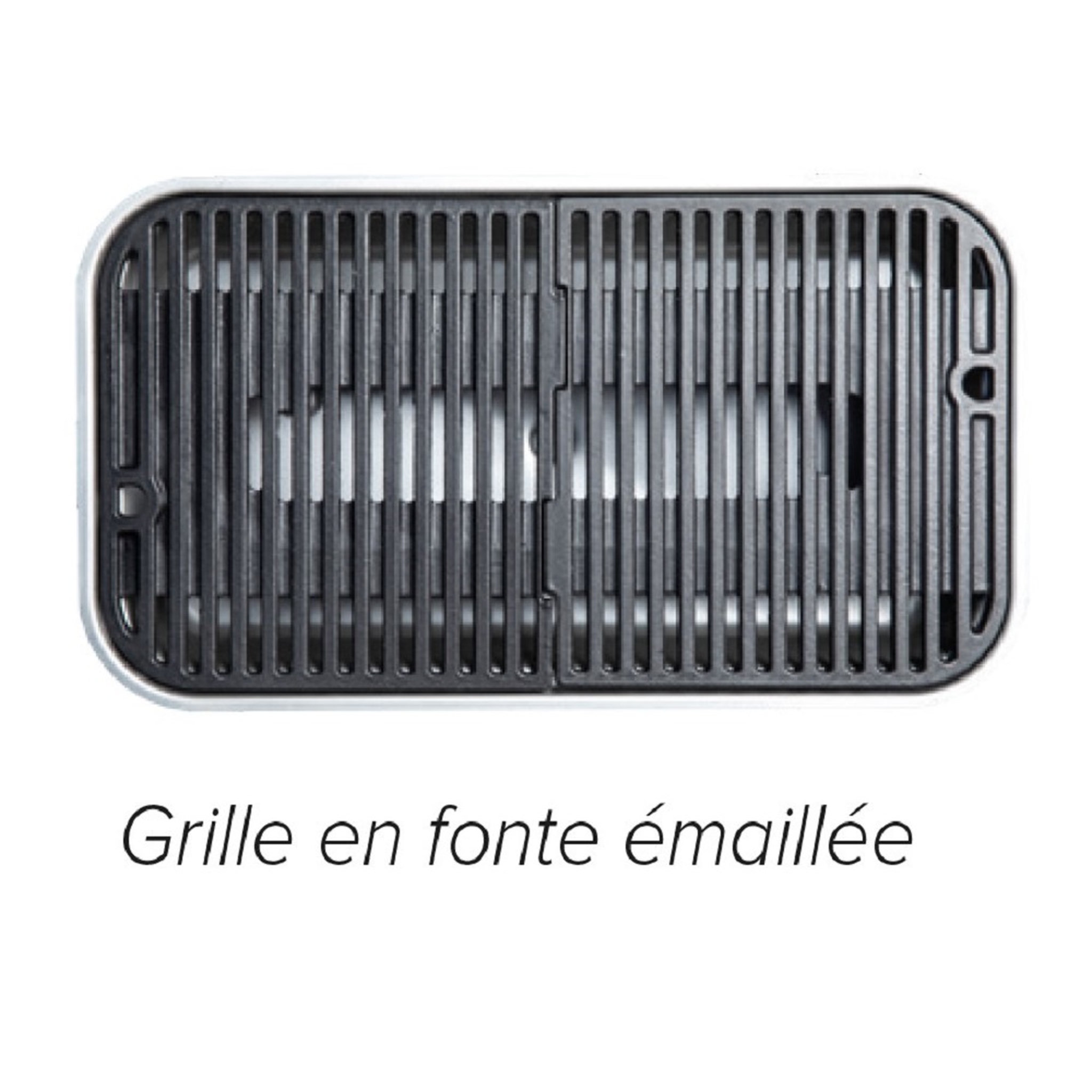 Voir la diapositive 3 : CAMPINGAZ Barbecue à gaz en acier à poser gris ATTITUDE 2go