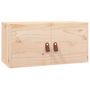 Voir la diapositive 2 : VIDAXL Armoire murale 60x30x30 cm Bois de pin massif