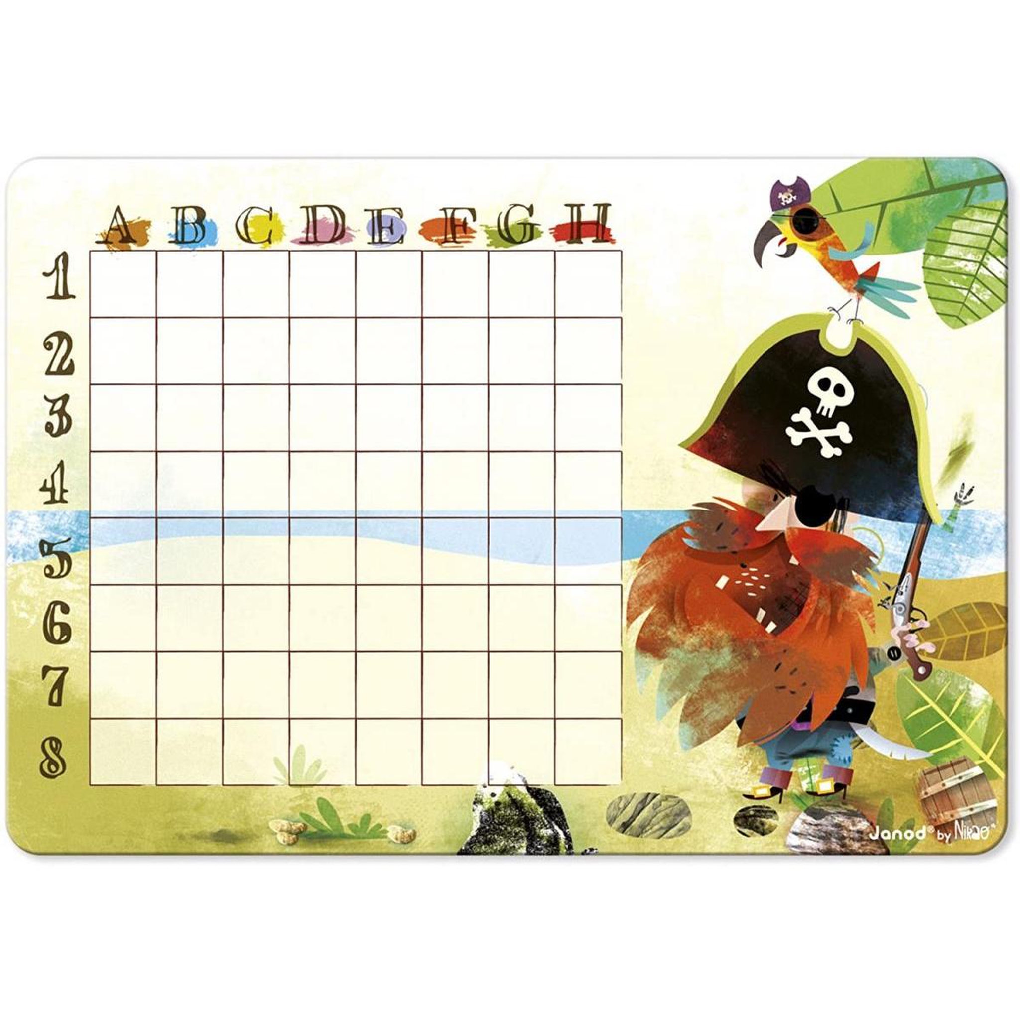 Voir la diapositive 4 : JANOD Bataille navale pirates