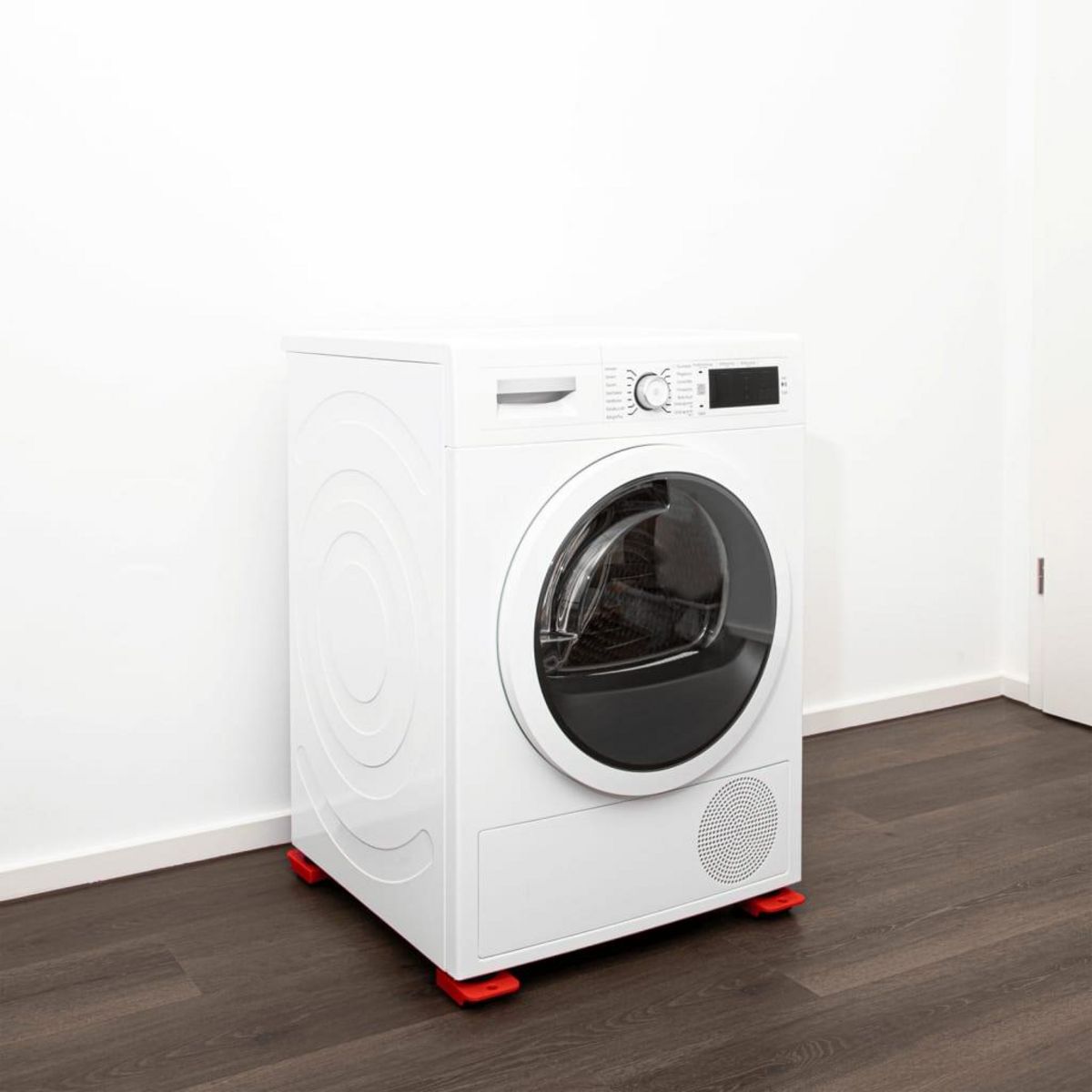 HI HI Ensemble sur roues de transport de meubles Rouge et noir