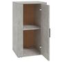 Voir la diapositive 4 : VIDAXL Buffet Gris beton 40x33x70 cm Bois d'ingenierie
