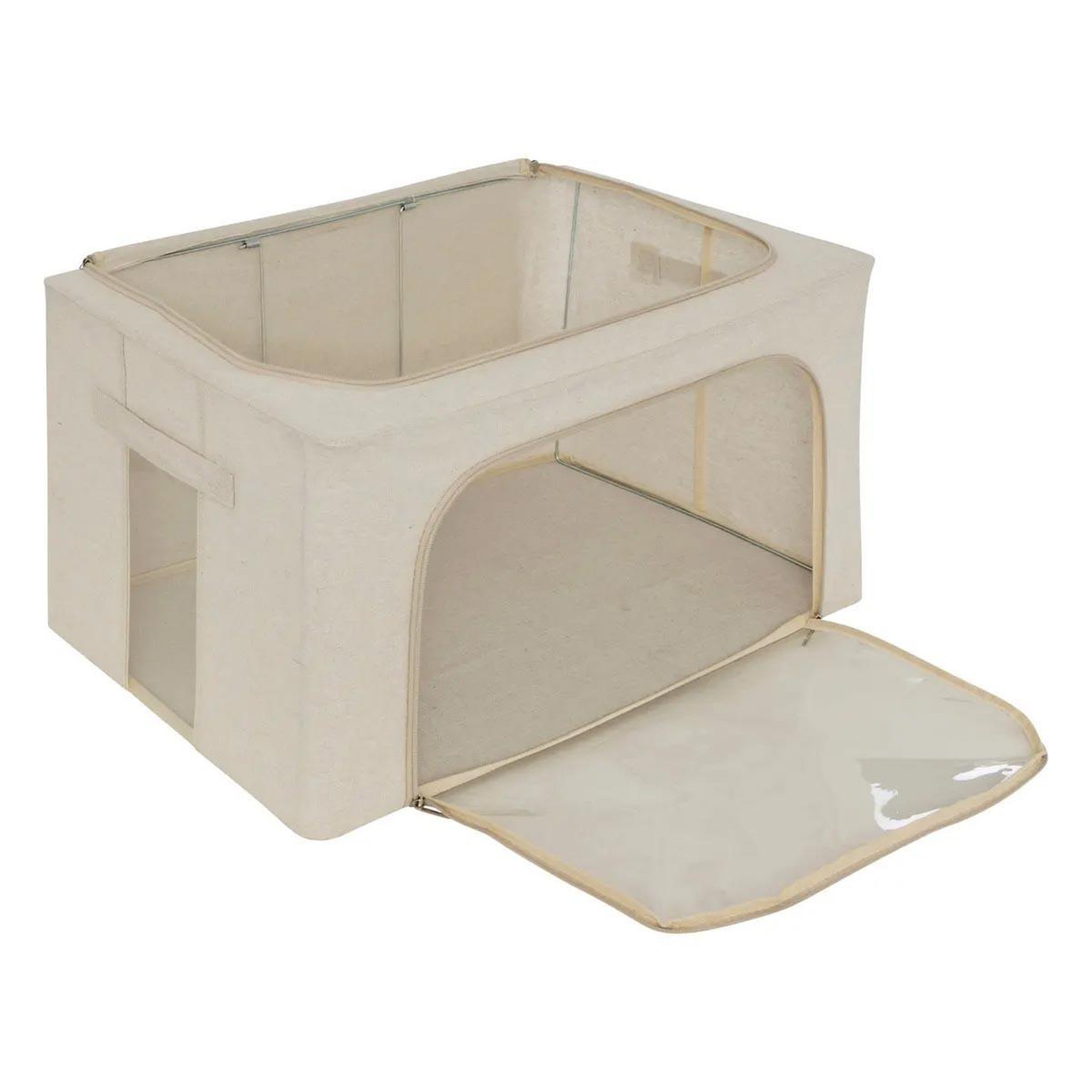 Voir la diapositive 3 : FIVE Housse de rangement double ouverture  dressy  60cm beige