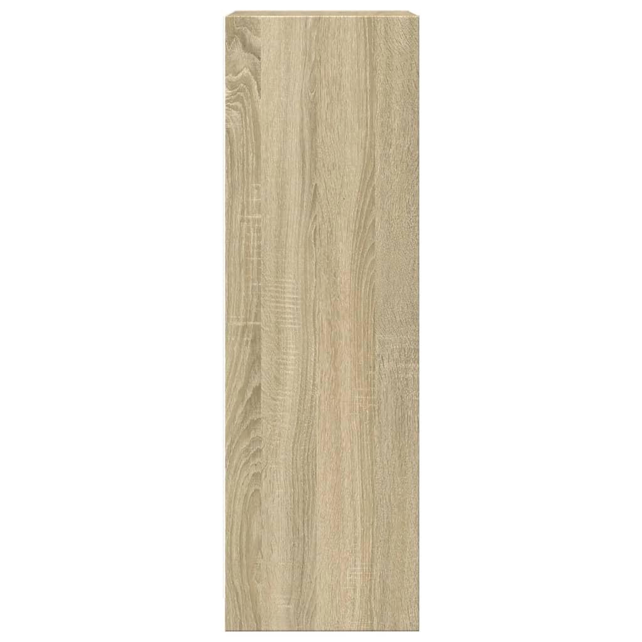 Voir la diapositive 5 : VIDAXL Armoire de salle de bain Chene sonoma 30x30x95 cm Agglomere