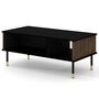 Voir la diapositive 1 : BEST MOBILIER Kirua - table basse - 110 cm