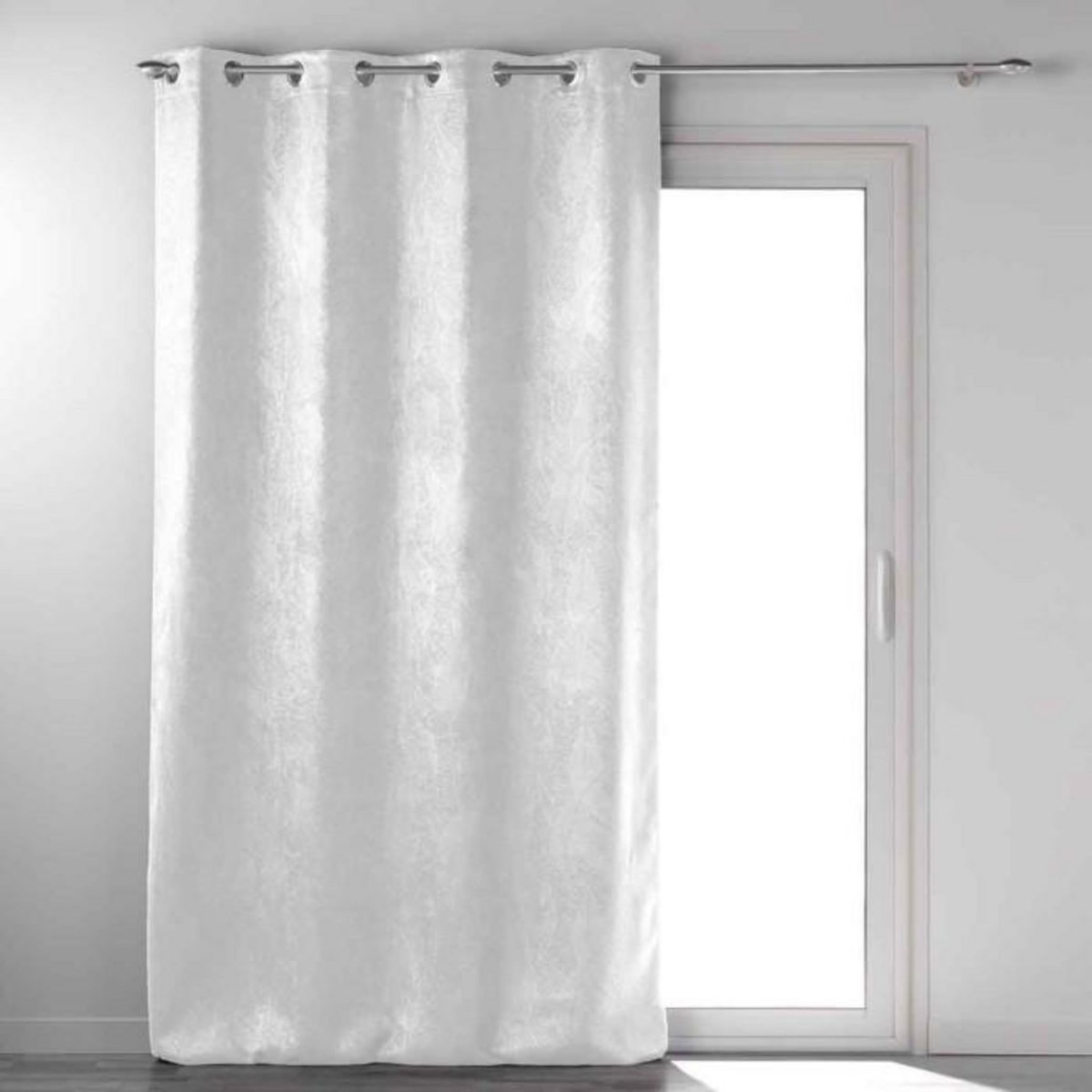 Paris Prix Rideau Occultant  Mélodie  135x240cm Blanc