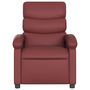 Voir la diapositive 4 : VIDAXL Fauteuil de massage inclinable Rouge bordeaux Similicuir