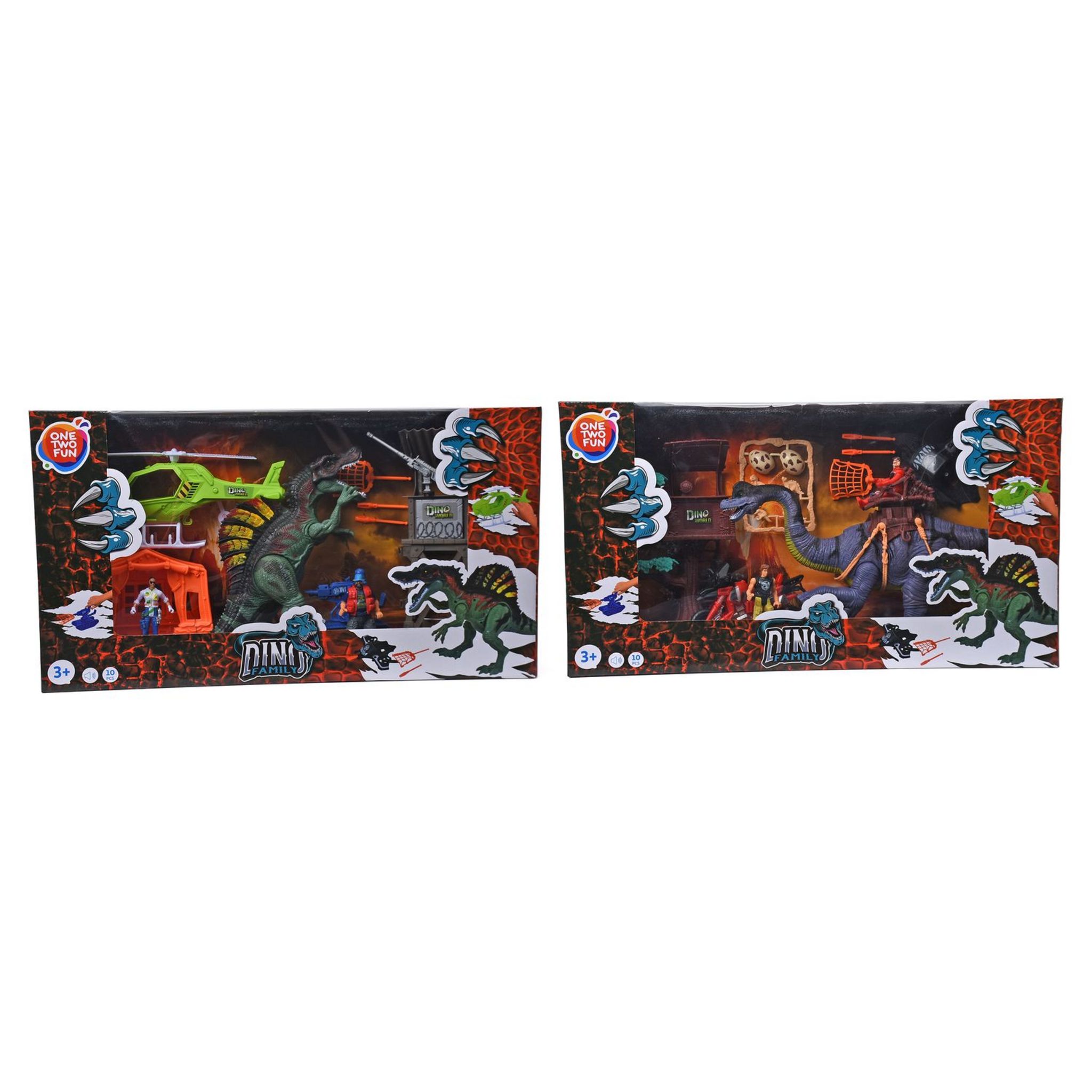 One Two Fun Coffret Dino World 