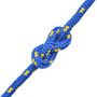 Voir la diapositive 2 : VIDAXL Corde de bateau Polypropylene 16 mm 50 m Bleu