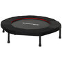 Voir la diapositive 5 : HOMCOM Trampoline fitness dia. 102 cm antidérapant acier tissu noir rouge