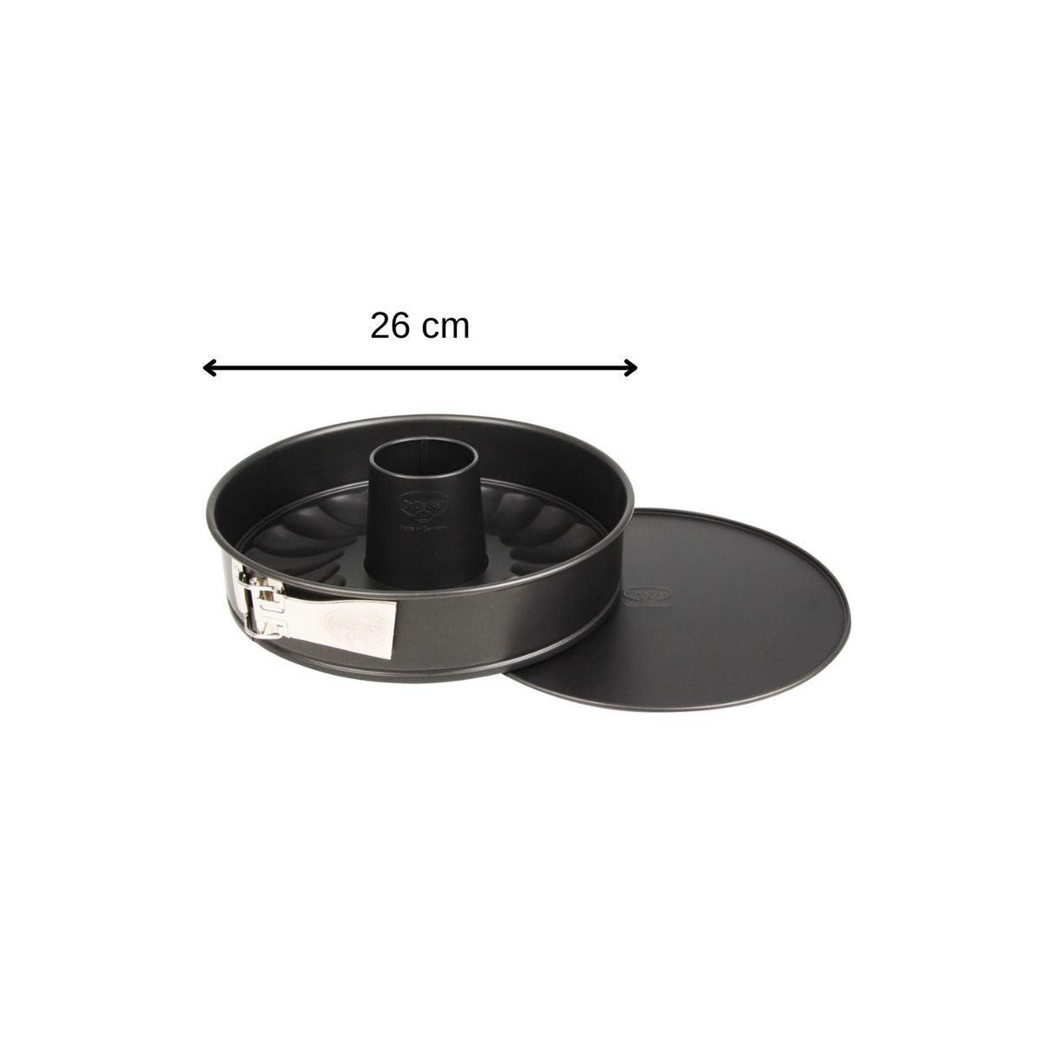 Voir la diapositive 3 : DR.OETKER Moule à manqué et à savarin double fond 26 cm dr.oetker tradition