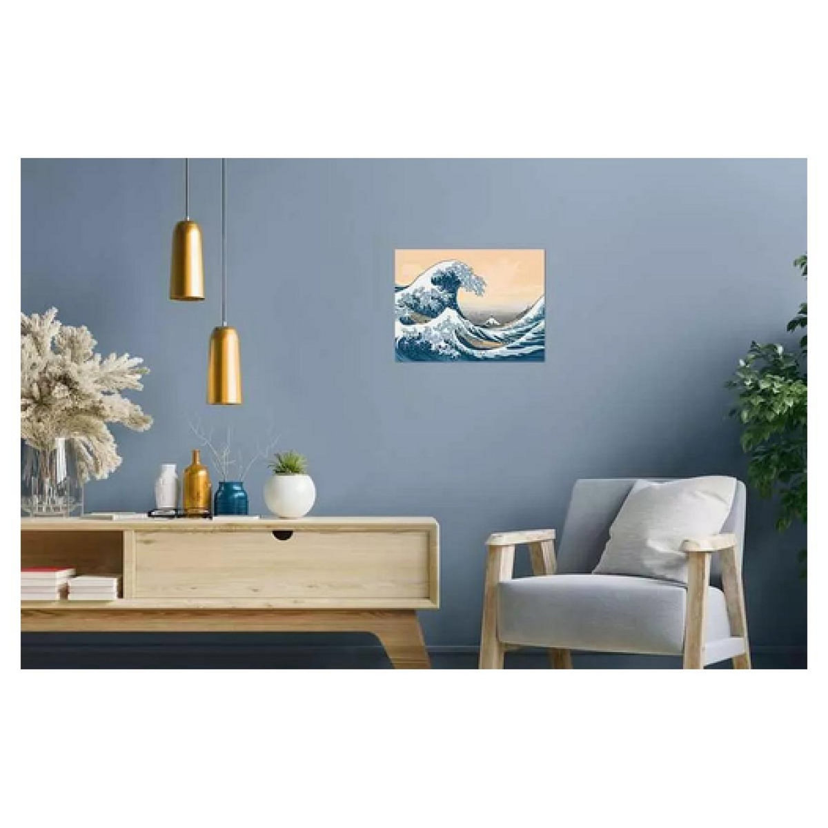 RAVENSBURGER Peinture au numero 30x40cm - La vague