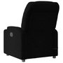 Voir la diapositive 4 : VIDAXL Fauteuil de massage inclinable electrique Noir Tissu
