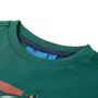 VIDAXL T-shirt enfants a manches longues vert 128