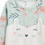 Voir la diapositive 3 : Petit Béguin Lot de 2 pyjamas bébé en velours Dina