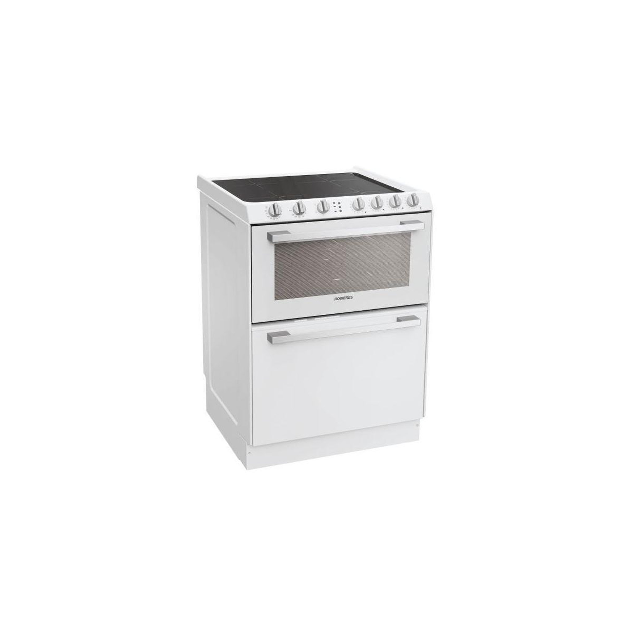 Voir la diapositive 2 : Rosieres Combiné four lave-vaisselle TRV60NORB/1 TRIO Vitro W