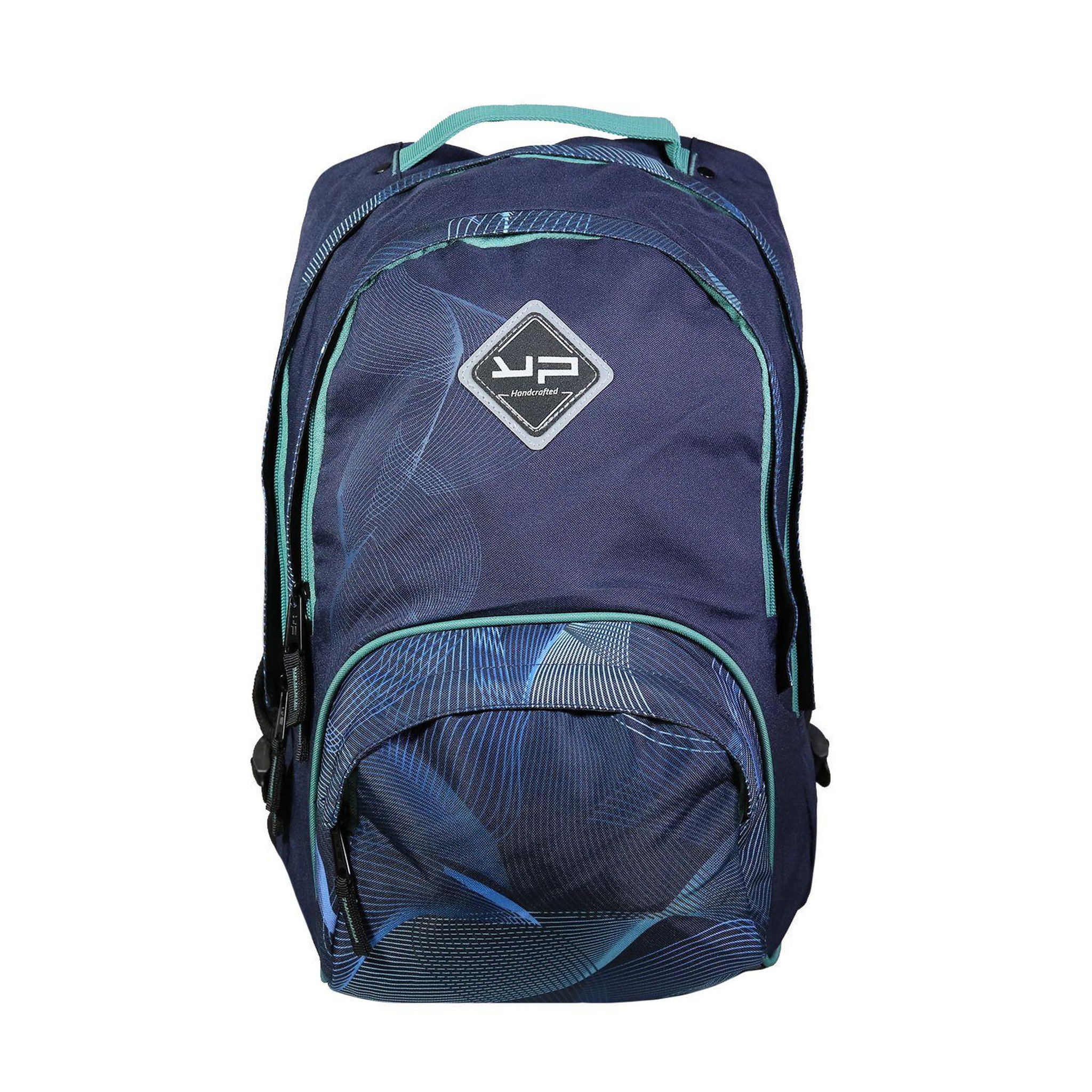 BODYPACK BODYPACK Sac à dos recyclé dos réglable Moiré Bleu
