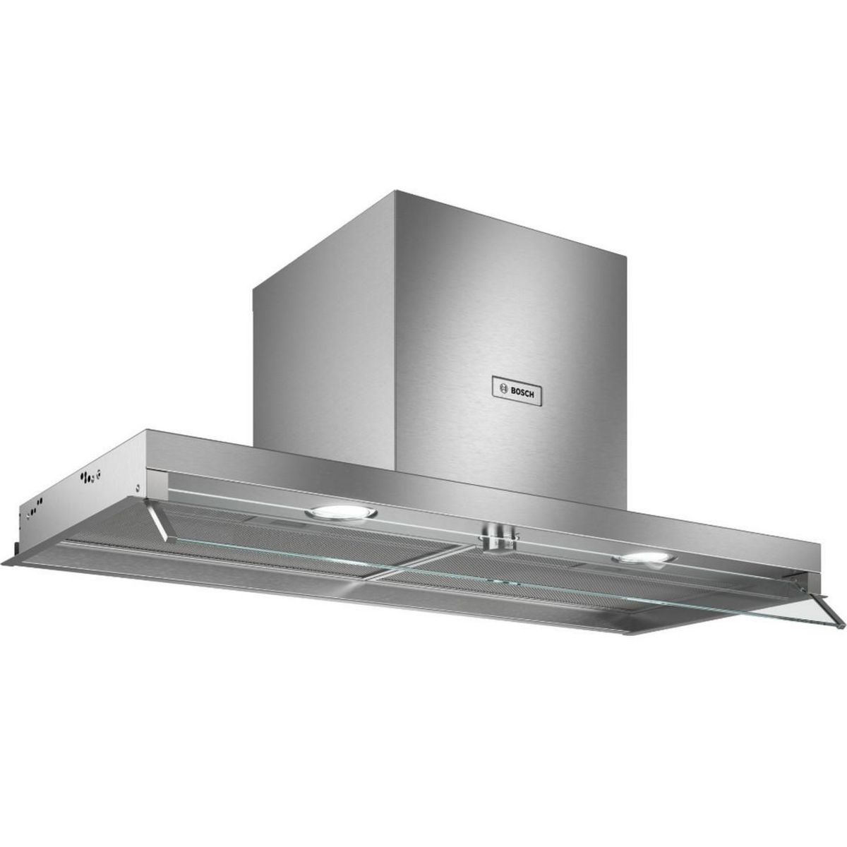BOSCH Hotte décorative 90cm 70db 620m3/h inox - dbb96af50