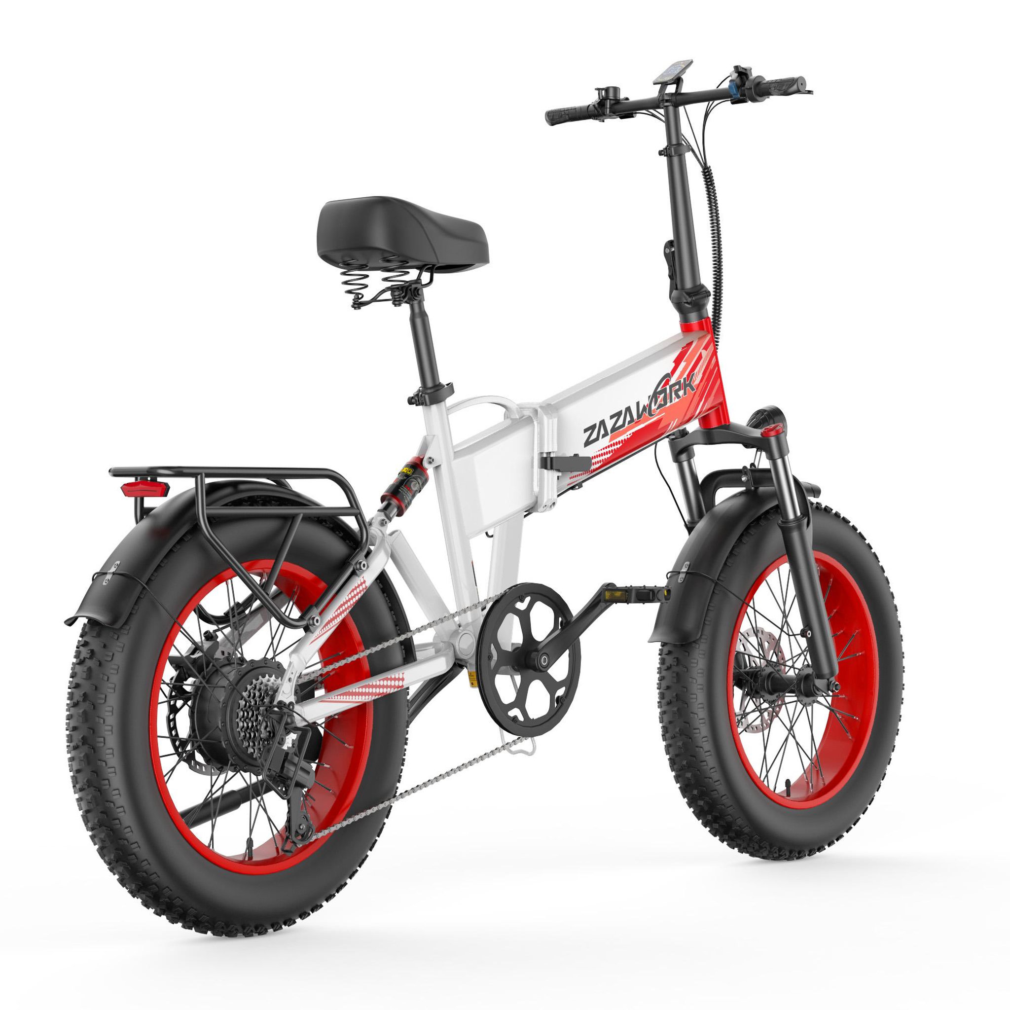 Voir la diapositive 2 : ZAZAWORK Vélo électrique pliable ZAZAWORK CF1000