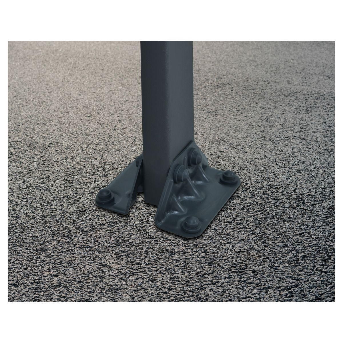 Canopia by PALRAM Carport Aluminium - Anthracite - 13,4m² - ATLAS 5000