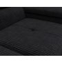 Voir la diapositive 4 : BEST MOBILIER Pablo - canapé droit 2 places avec têtières ajustables - en velours côtelé