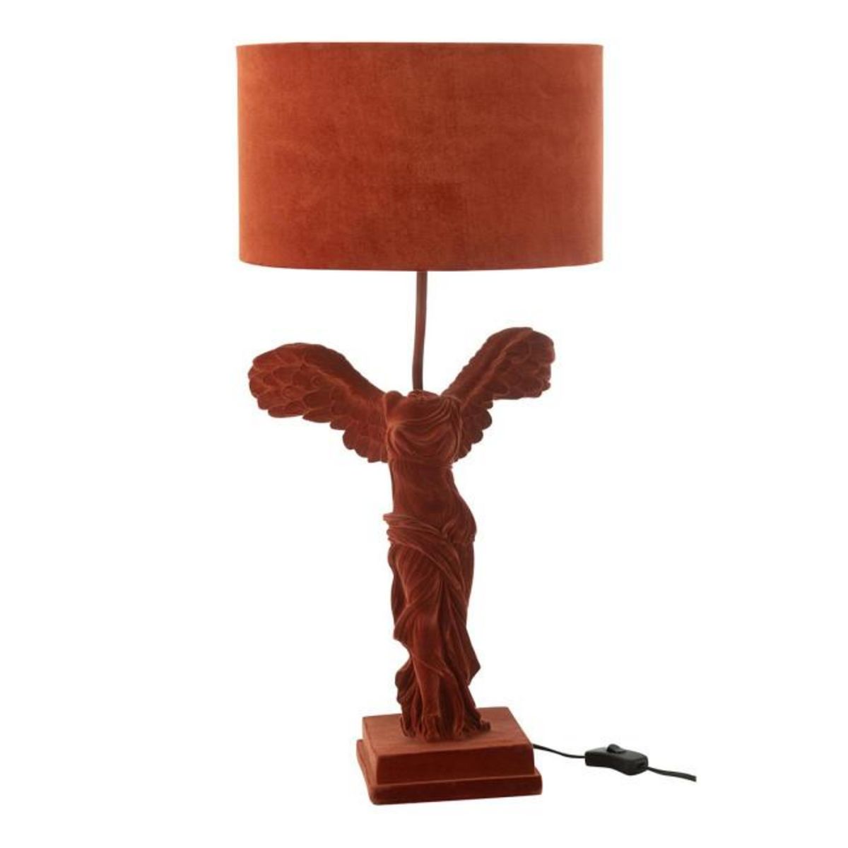 Paris Prix Lampe à Poser Sculpture  Grecque  63cm Bordeaux