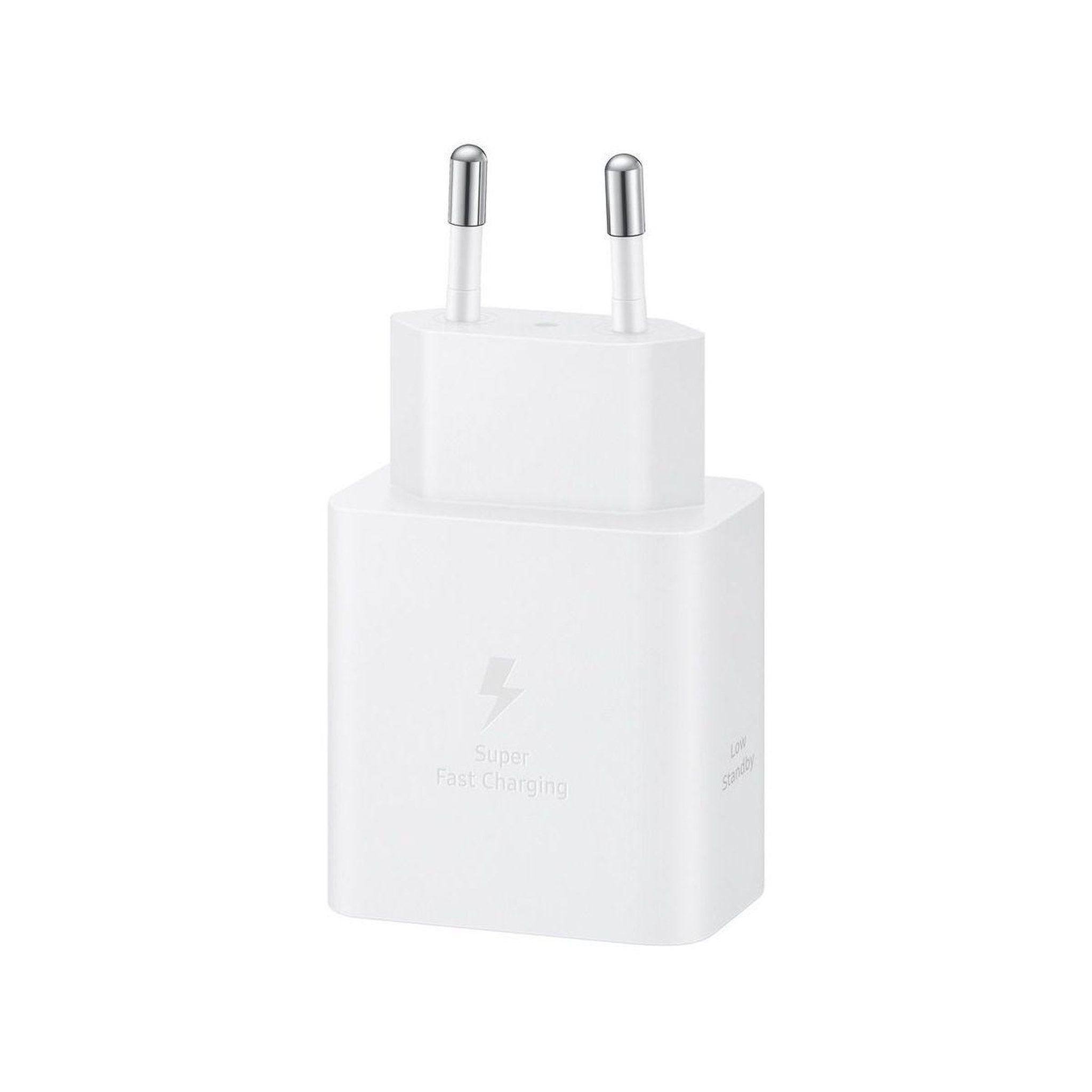 Voir la diapositive 3 : Samsung Chargeur secteur gan 45w usb-c blanc