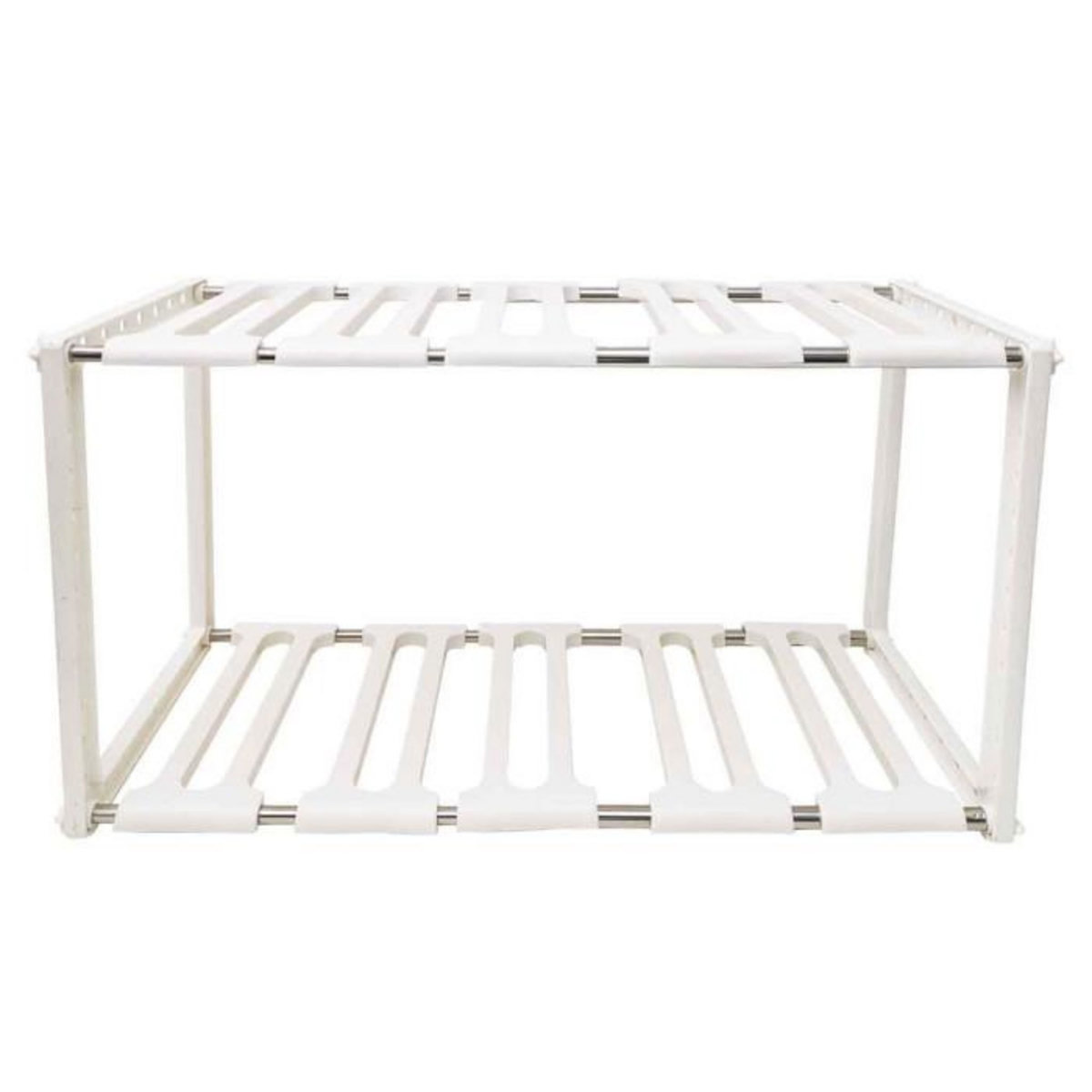 Paris Prix Porte-Ustensiles Extensible  Cuisine  40-68cm Blanc