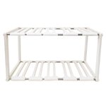 Paris Prix Porte-Ustensiles Extensible  Cuisine  40-68cm Blanc